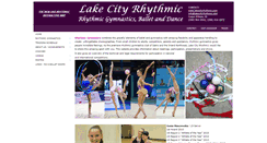 Desktop Screenshot of lakecityrhythmic.com