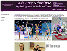 Tablet Screenshot of lakecityrhythmic.com